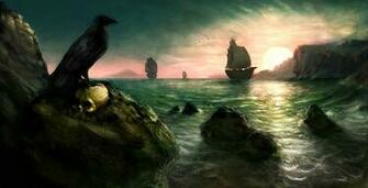 Sailing Ship Wallpaper Background