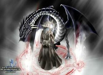 Wizard And His Dragon By Dragonniar