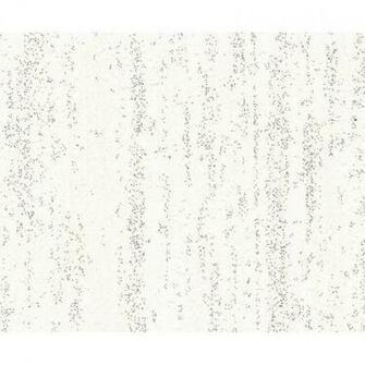 Panache Aragonite Plain White Glitter Wallpaper By Vymura M0736