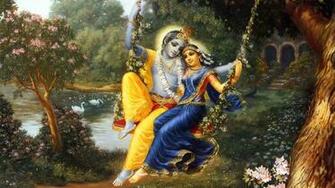 Krishna Radha Love Wallpaper High Definition HD