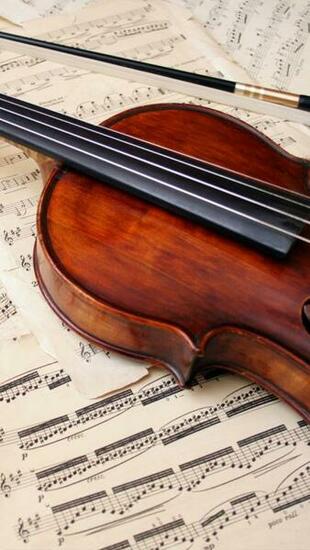 iPhone Wallpaper HD Violin Background