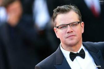 Matt Damon Black Suit HD Wallpaper