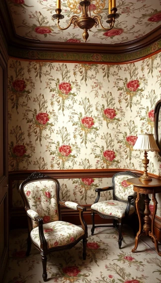 Antique Victorian Wallpaper