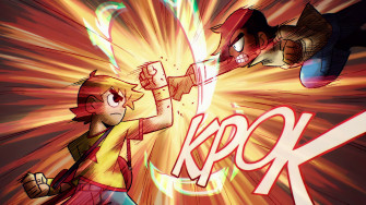 Scott Pilgrim Epic Clash HD Wallpaper