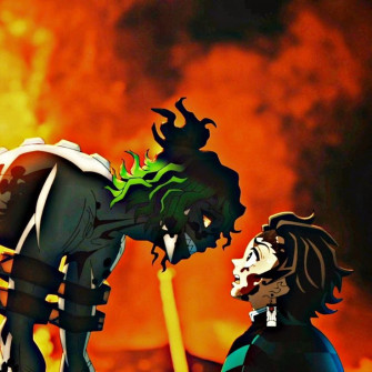 Tanjiro Vs Gyutaro Dragon Slayer Anime Demon Character