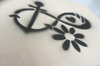 Infinity Anchor Small Stencil By Danielleisdabombbb