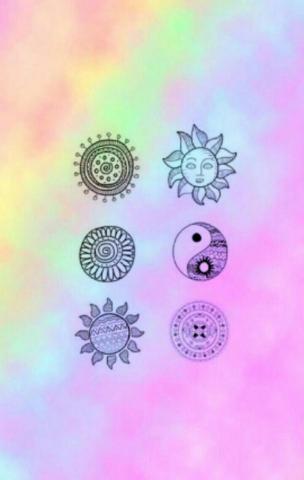 Cute Tie Dye Wallpaper On
