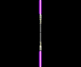 Purple Lightsaber Finished 3d