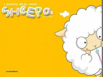 Sheep Cartoon Wallpaper