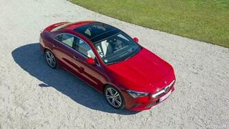 Mercedes Benz Cla Coupe Color Jupiter Red Top HD