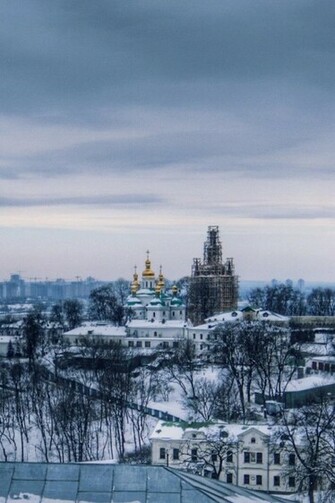 Russia Winter Extra Wide HD Wallpaper Art Fantasy