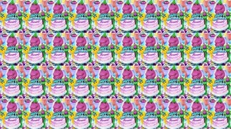 Happy BirtHDay Barney Wallpaper