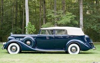 Packard Super Eight Convertible Sedan HD Wallpaper