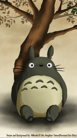 My Neighbor Totoro Phone Wallpaper