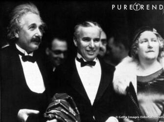 Einstein Chaplin La Rencontre Mo Cani L Od Onie