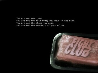 Fight Club Computer Wallpaper Desktop Background Id