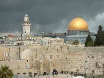Wallpaper Wall Mosque Israel Jerusalem Western