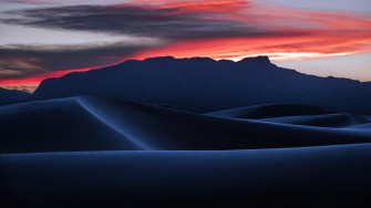 Desert Dune Landscape Nature Sand Sunset 4k Laptop Full HD Wallpaper