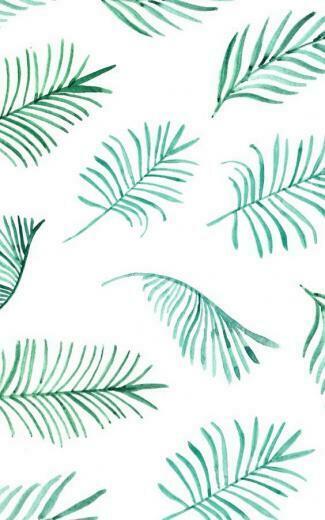 Palm Leaves Design Love Fest January Wallpaper