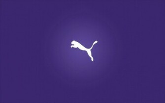 Puma Logo Purple Background Wallpaper
