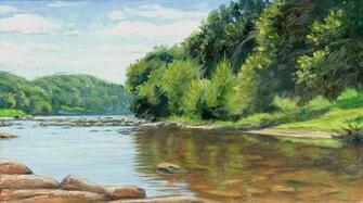 Pin River Scenes And Misc Desktop Wallpaper