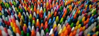 Colorful Crayons HD Wallpaper Res Desktopas