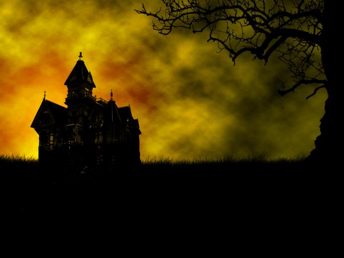 Spooky Castle Wallpaper