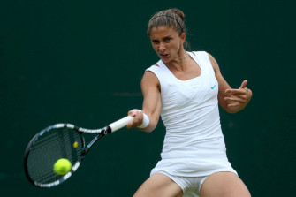 Sara Errani White Nike Top Wallpaper