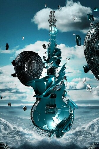 Crazy Guitar iPhone Wallpaper Background And Themes