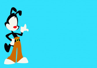 Yakko Warner Minimalist Wallpaper By Brightfire96