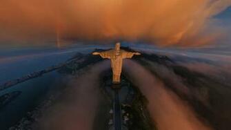 Christ The Redeemer Statue Wallpaper