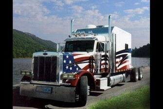 Semi Trailer Truck Wallpaper