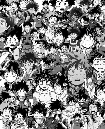 Deku Collage iPad Case Skin By Katclev