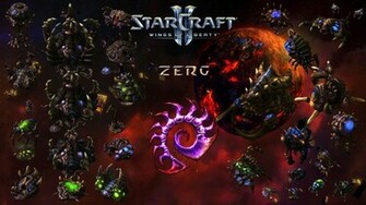 3d Zerg Starcraft Ii Video Games Wallpaper Gallery