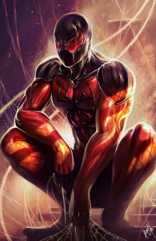 Scarlet Spider Fan Art HD Wallpaper