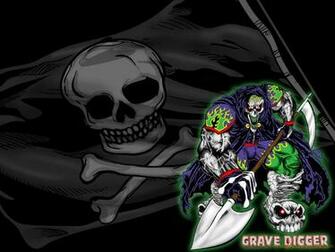 Cartoon Bilder Home Monster Jam Grave Digger Bild