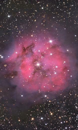 Pink Nebulae Galaxy S2 Wallpaper