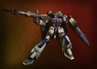 Zeta Blue Frame Gundam Wallpaper