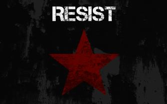 Socialist Rose Wallpaper Resist By