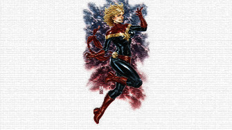 Comic Captain Marvel HD Wallpaper