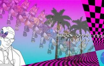 Wallpaper Japan Sad Japanese Vaporwave Glitch Image For