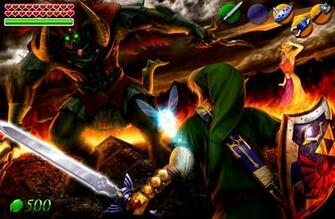 Legend Of Zelda Ocarina Time Desktop Background HD Wallpaper