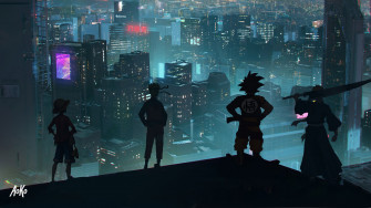 Anime City Wallpaper 4k By Aokovd