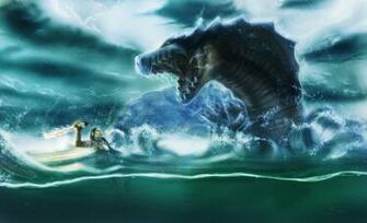 Dreamy Fantasy Lagiacrus Dragon Monster Hunter Video Games