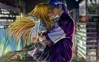 Cute Anime Couple Wallpaper Image