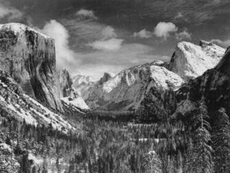 Yosemite Ansel Adams Desktop Wallpaper At Wallpaperbro