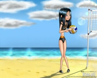 Violet Volleyball Wallpaper By Aphius