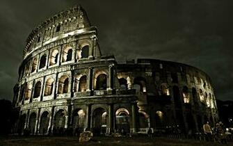 Colosseum Roman Architecture Wallpaper HD
