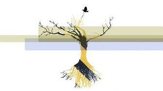 Tree Silhouette Wallpaper