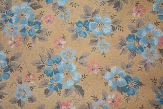 1930s Wallpaper Floral House Ca S